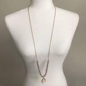 Long statement necklace
